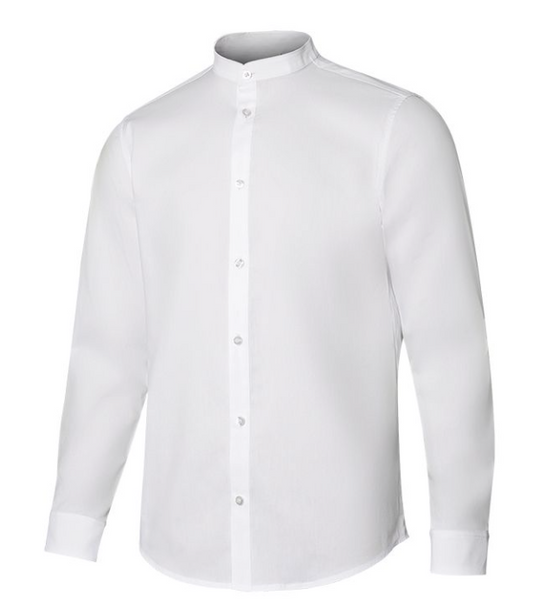 CAMISA CUELLO TIRILLA STRETCH MANGA LARGA HOMBRE